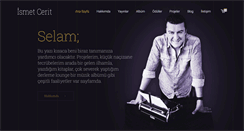 Desktop Screenshot of ismetcerit.com